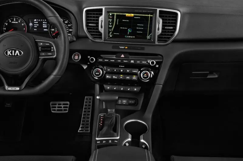 Nội thất sang trọng của dòng xe Kia Sportageo 2