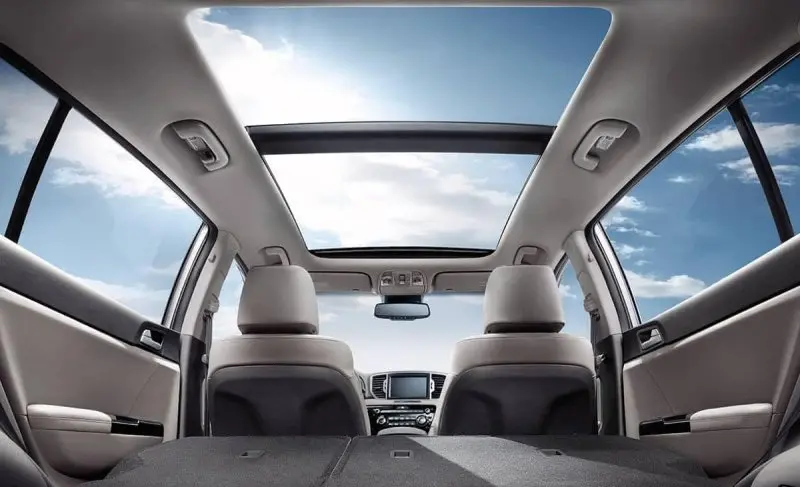 Nội thất sang trọng của dòng xe Kia Sportageo 6