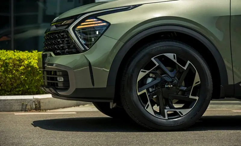 Mãn nhãn với ảnh xe Kia Sportageo với góc nhìn đa chiều 5