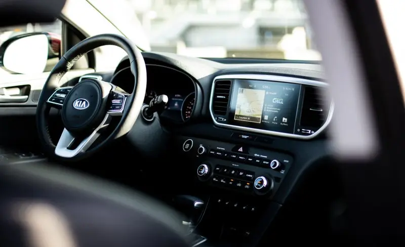 Nội thất sang trọng của dòng xe Kia Sportageo 8