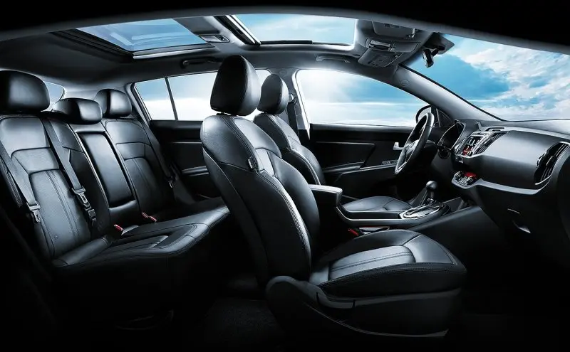 Nội thất sang trọng của dòng xe Kia Sportageo 25