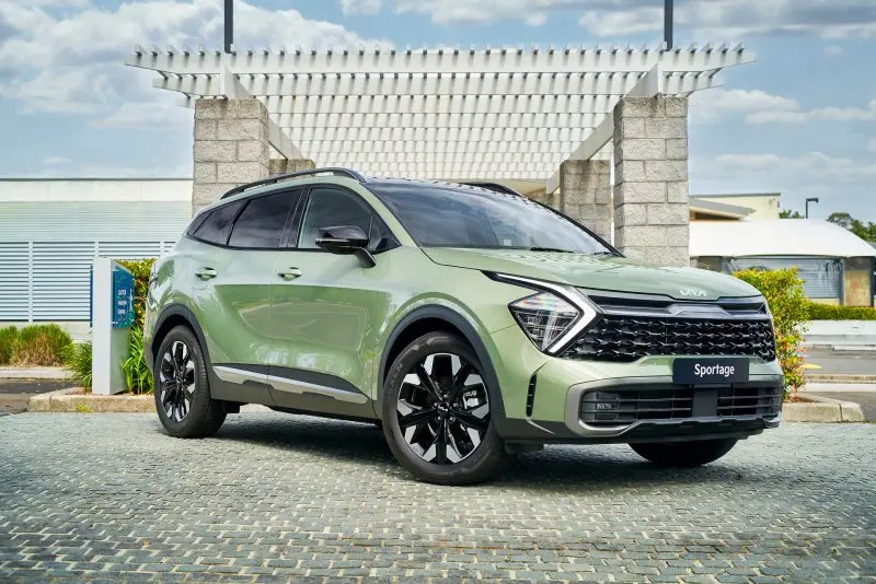Mãn nhãn với ảnh xe Kia Sportageo với góc nhìn đa chiều 8