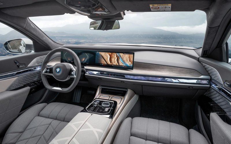 Bộ sưu tập ảnh BMW i7 cực ấn tượng 10