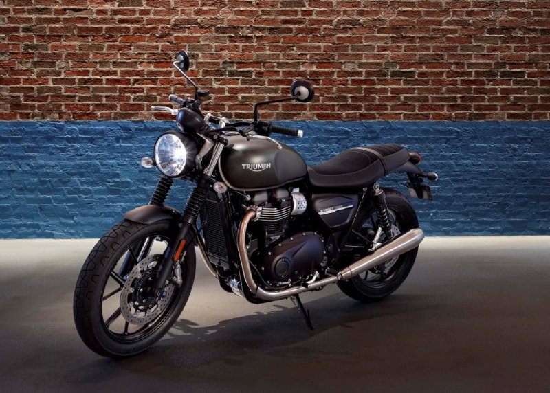 Ảnh Triumph Street Twin với độ phân giải cao 3