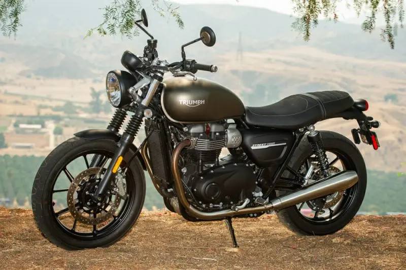 Ảnh Triumph Street Twin với độ phân giải cao 14