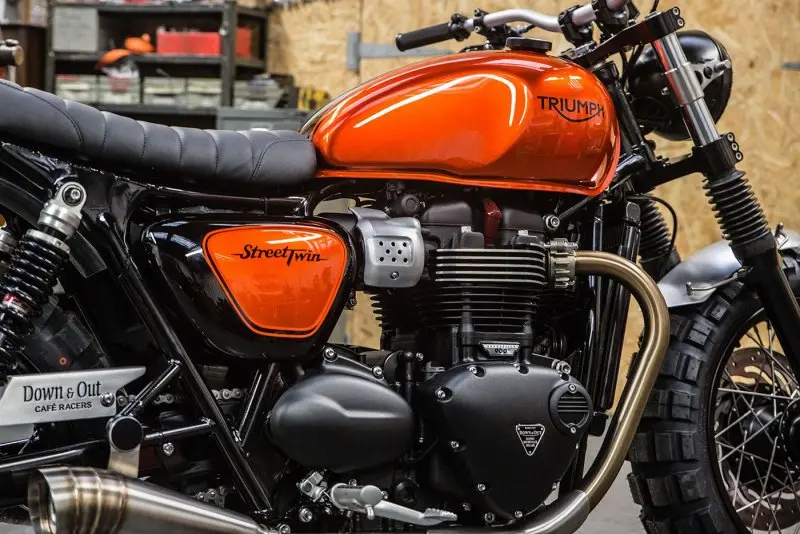 Ảnh Triumph Street Twin với độ phân giải cao 22