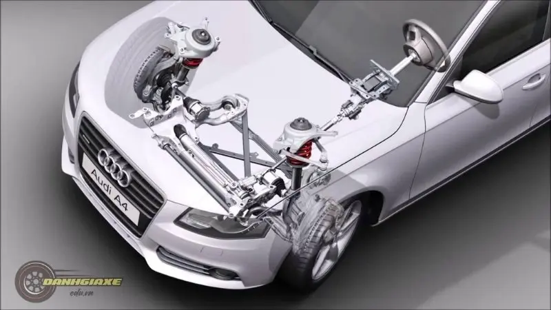 Cấu tạo của hệ thống lái