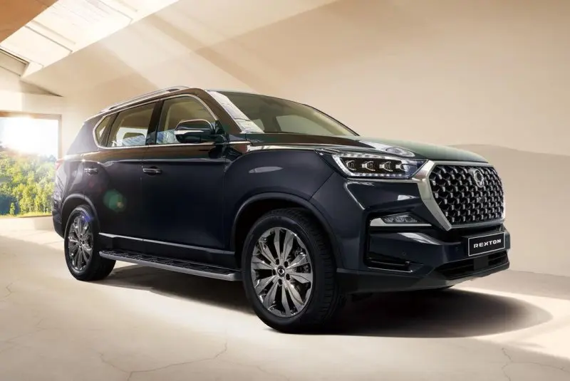 Hình ảnh xe Ssangyong Rexton chất lượng cao 24