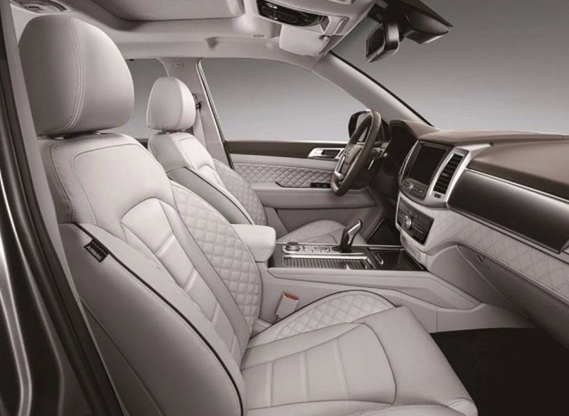 Tải hình ảnh xe Ssangyong Rexton nội thất cao cấp 8