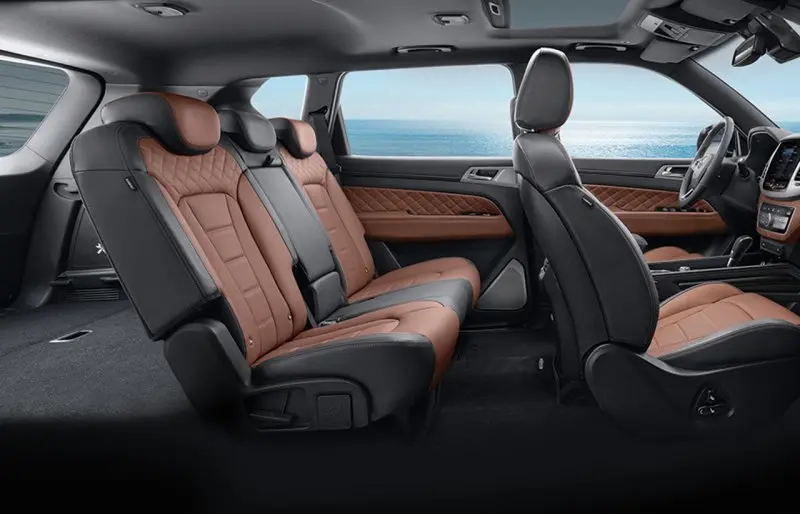 Tải hình ảnh xe Ssangyong Rexton nội thất cao cấp 14