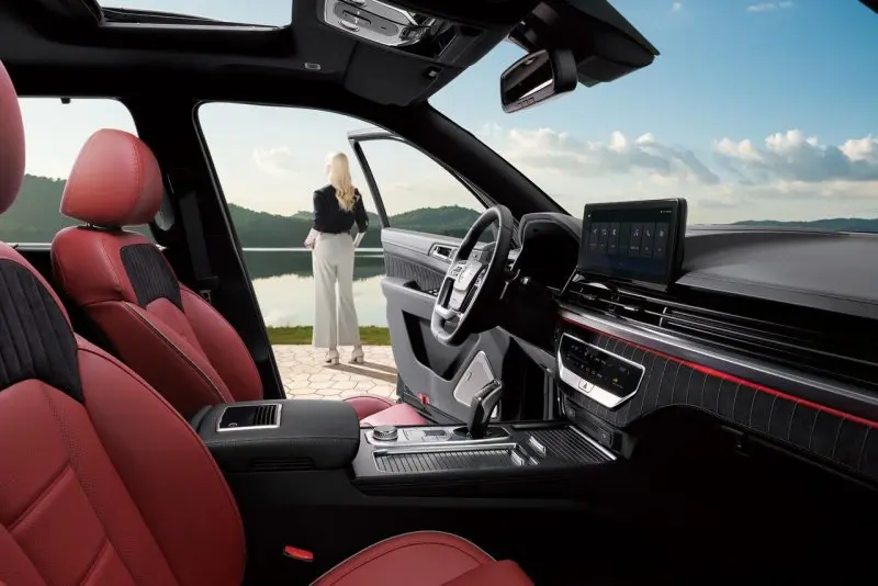 Tải hình ảnh xe Ssangyong Rexton nội thất cao cấp 25