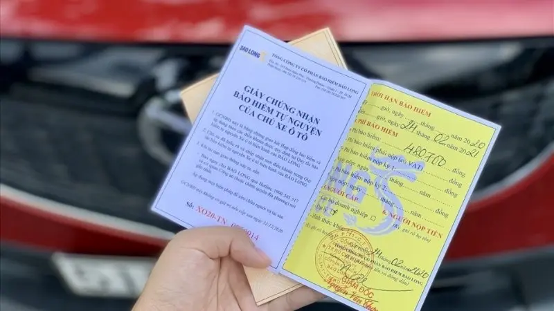 Bảo hiểm vật chất xe ô tô