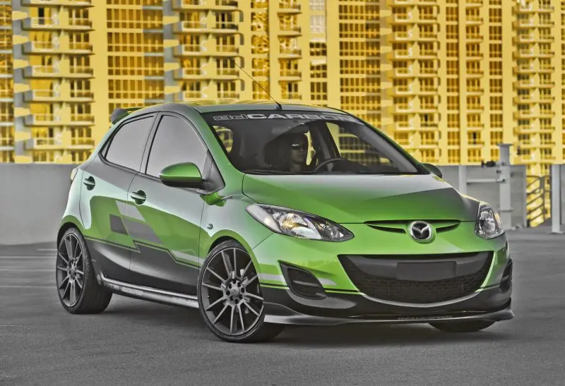 Ảnh xe Mazda 2 phiên bản đời cũ 9