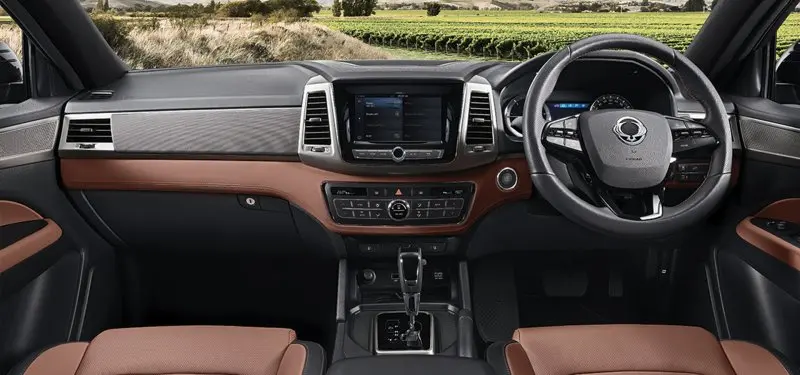 Hình ảnh xe SsangYong Musso chất lượng cao 13