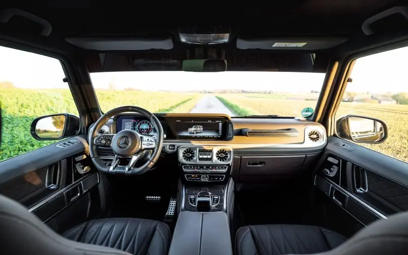 Hình ảnh chi tiết nội thất xe AMG G-Class 13