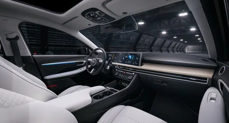 Ngắm nhìn chi tiết nội thất của dòng xe Hyundai Sonata 4