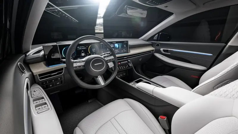 Ngắm nhìn chi tiết nội thất của dòng xe Hyundai Sonata 6