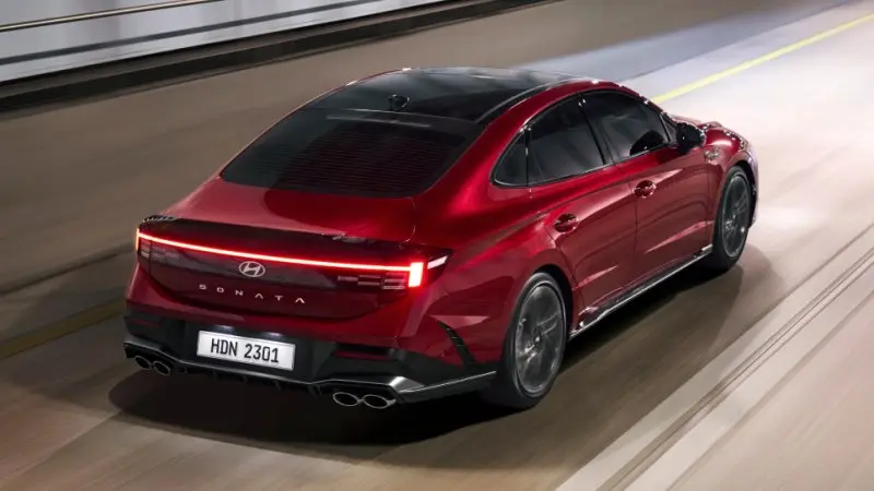 Thiết kế ngoại thất sang trọng của xe Hyundai Sonata 7