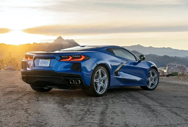 Ảnh Corvette Stingray C8 chất lượng cao 14