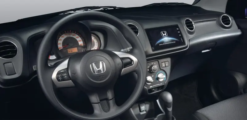 Hình nội thất sang trọng của xe ảnh xe Honda Brio 4