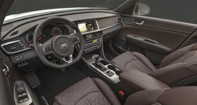 Nội thất xe Kia Optima cực chi tiết 6
