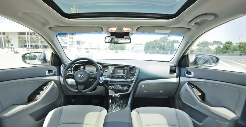 Nội thất xe Kia Optima cực chi tiết 11
