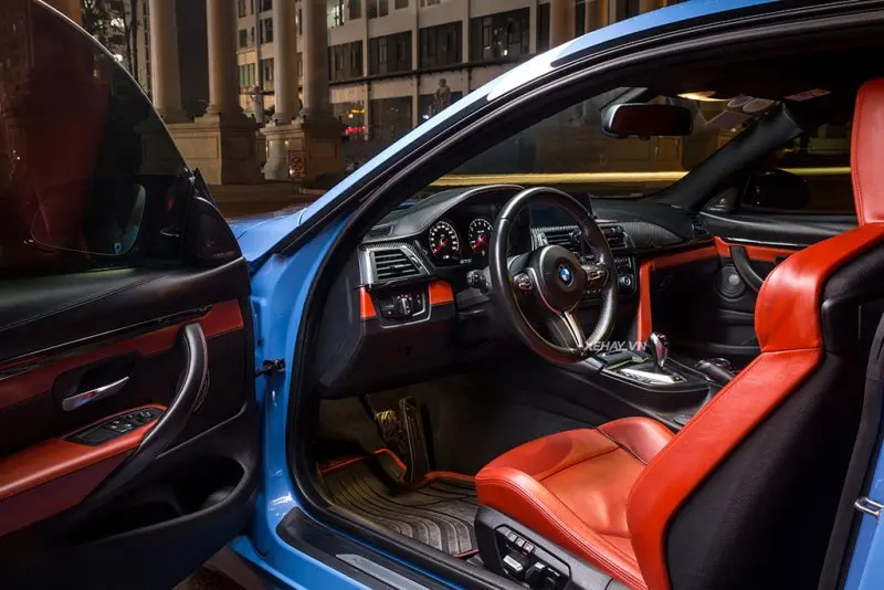 Nội thất sang trọng của xe BMW M4 20 Nội thất sang trọng của xe BMW M4 20