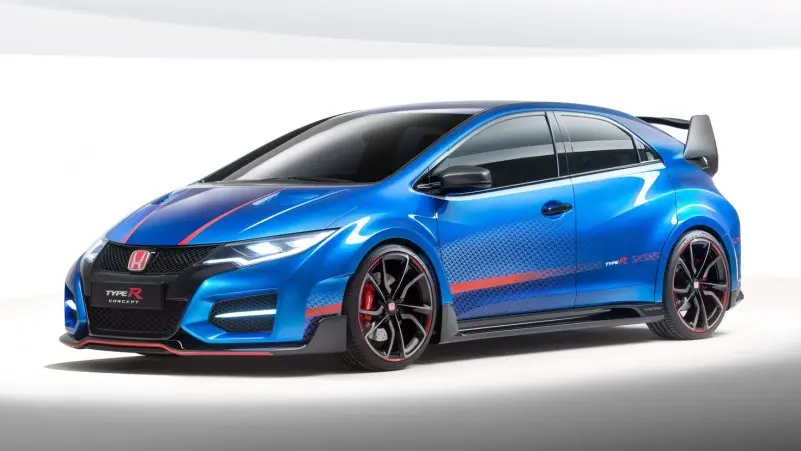 Hình ảnh xe Honda Civic Type R từ góc độ đẹp 4