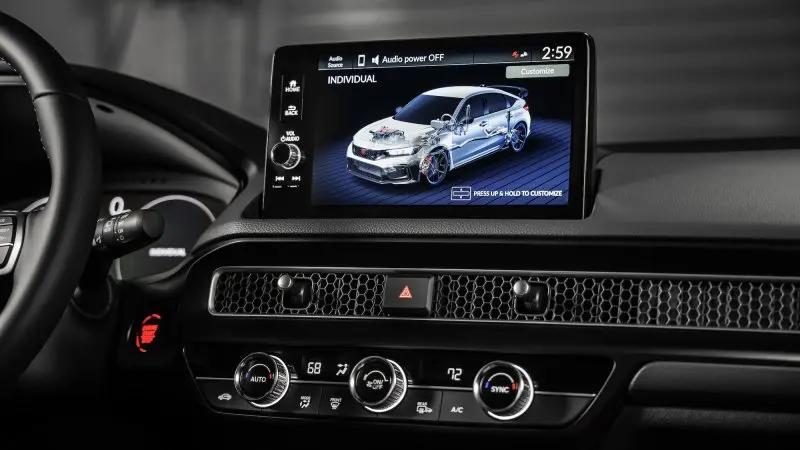Chi tiết nội thất của dòng xe Honda Civic Type R 2