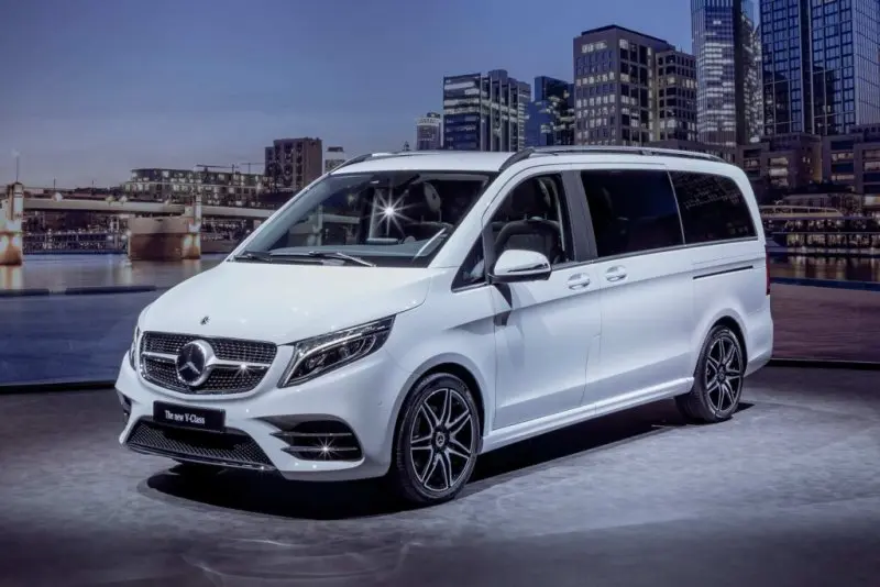 Hình ảnh xe Mercedes V250 sang trọng 13