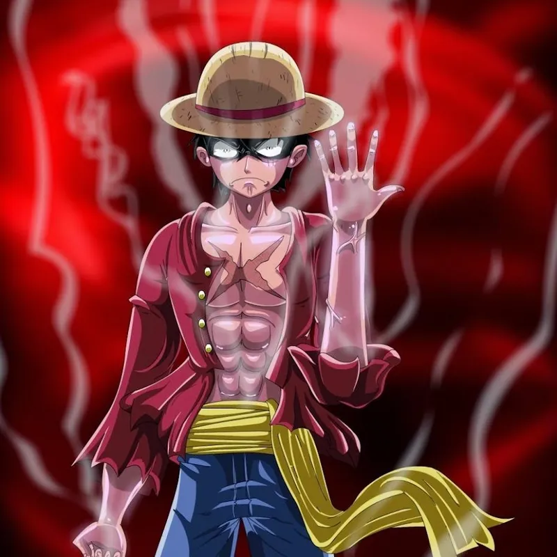 Ảnh nền gear 5 của Luffy ấn tượng Ảnh nền gear 5 của Luffy ấn tượng 