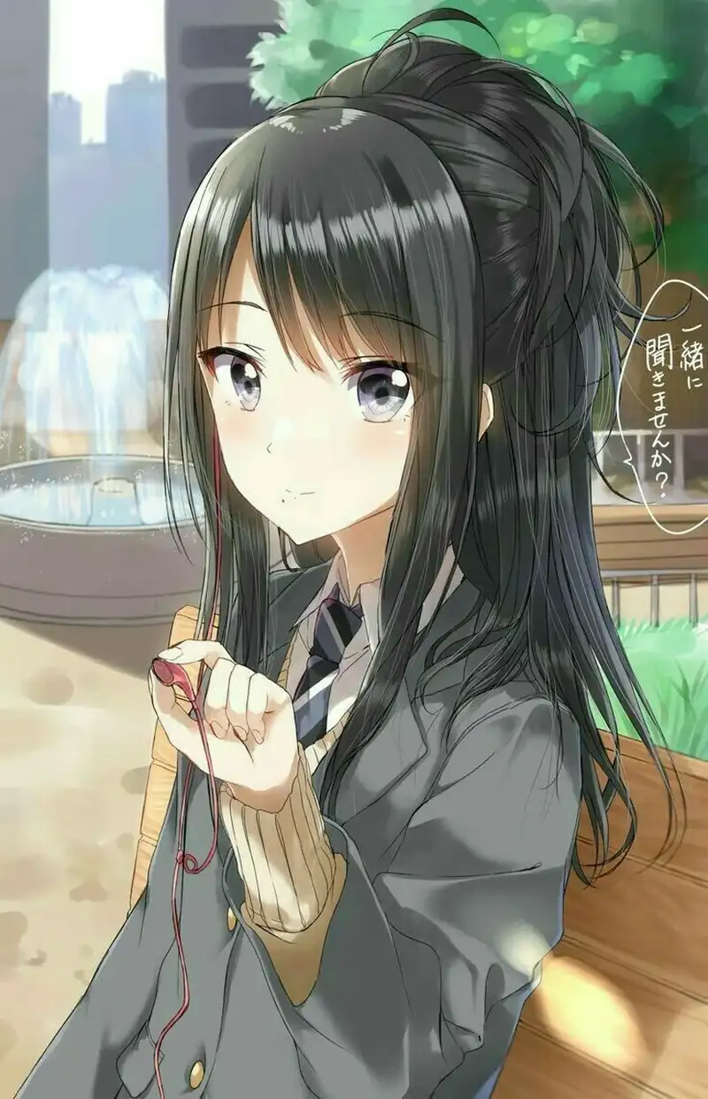 Ảnh cô gái ngầu anime cá tính độc đáo