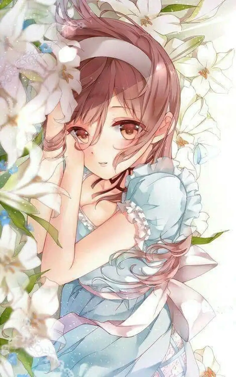 Ảnh anime con gái xinh đẹp hấp dẫn