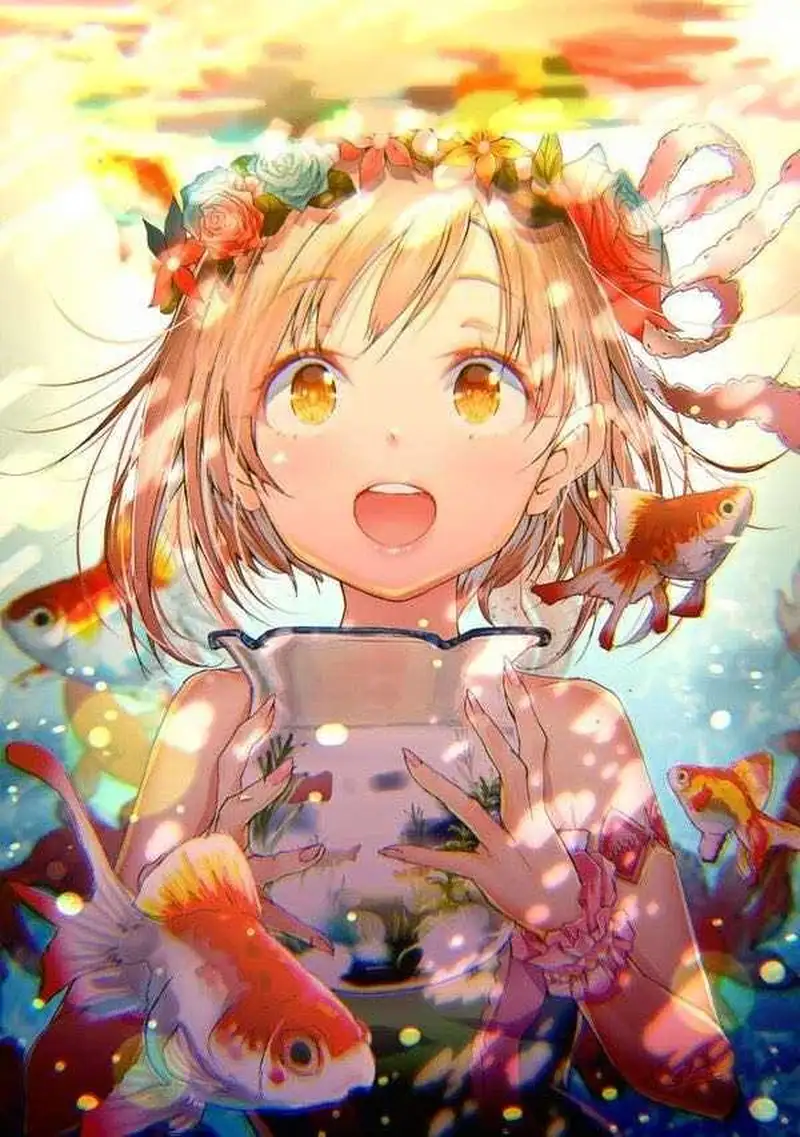 Hình ảnh anime cô gái buồn sâu sắc