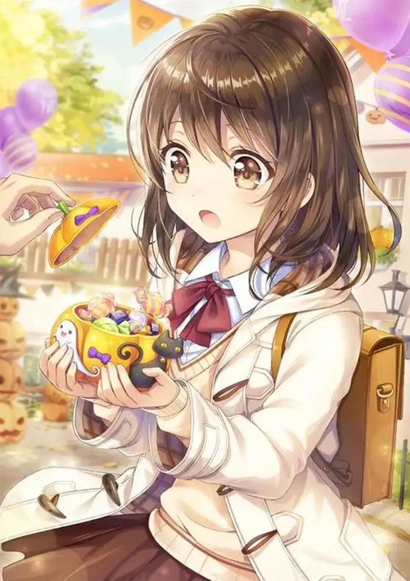 Hình anime con gái buồn tinh tế