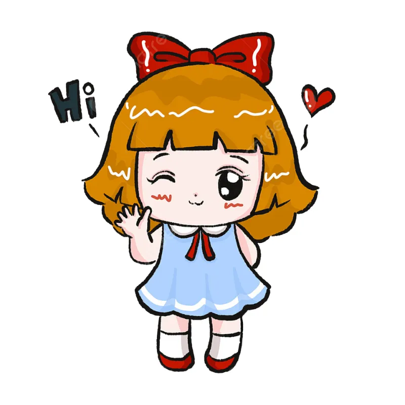 Meme xin chào cute làm không khí chào đón trở nên ngọt ngào hơn.