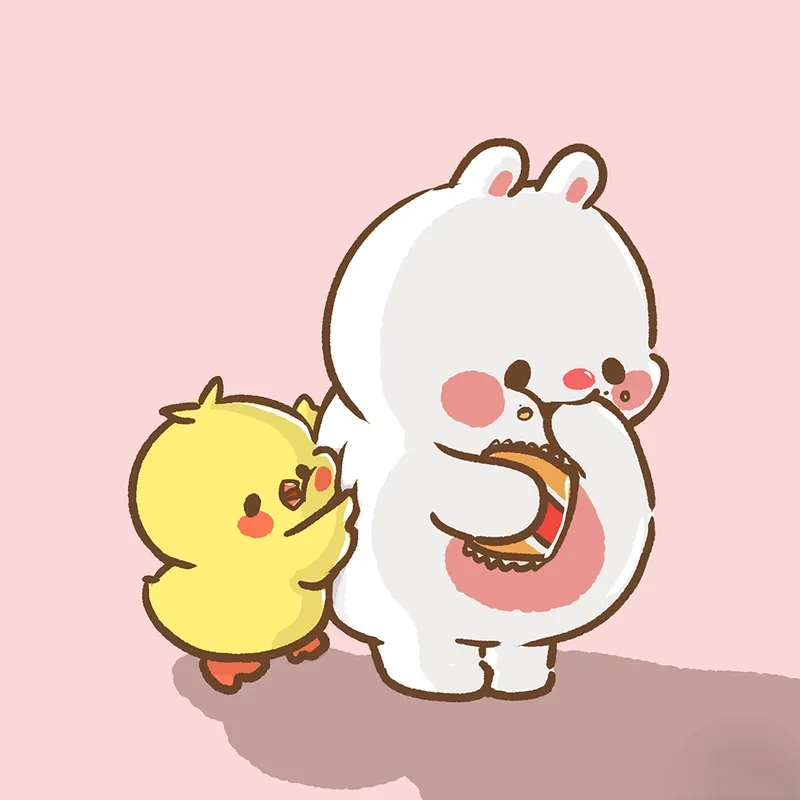 Gà meme cute dễ thương và cực kỳ vui nhộn.