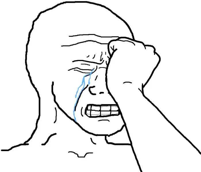 Sad and happy meme thể hiện sự đối lập giữa niềm vui và nỗi buồn.