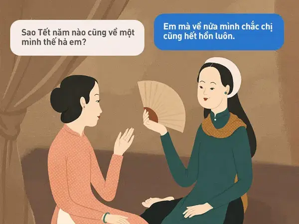 Mèo đón tết meme cực kỳ đáng yêu, tạo không khí đón Tết vui vẻ.