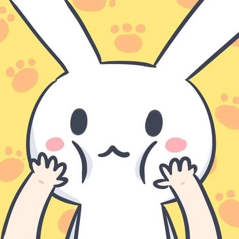 Thỏ snowball meme ngộ nghĩnh và siêu hài hước. Thỏ snowball meme ngộ nghĩnh và siêu hài hước.