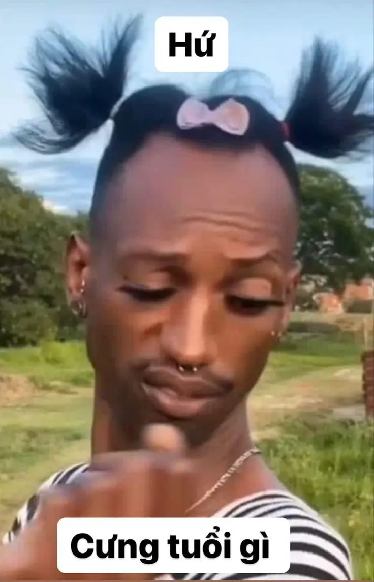 Tóc dài meme phù hợp mọi phong cách sáng tạo.