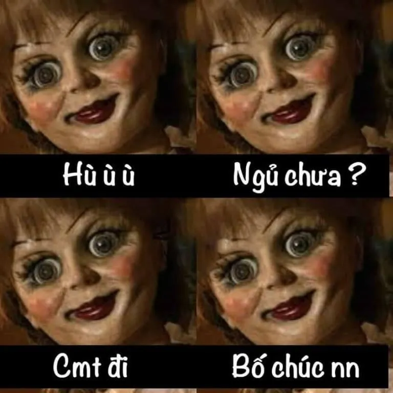 Buồn ngủ meme với biểu cảm ngộ nghĩnh, dễ thương.