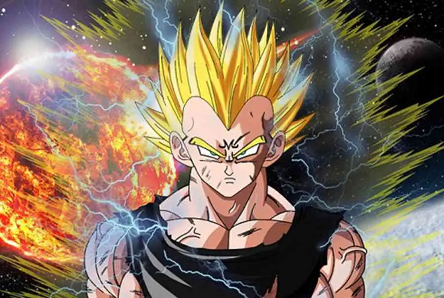Đẹp mắt với avatar black goku trên màn hình