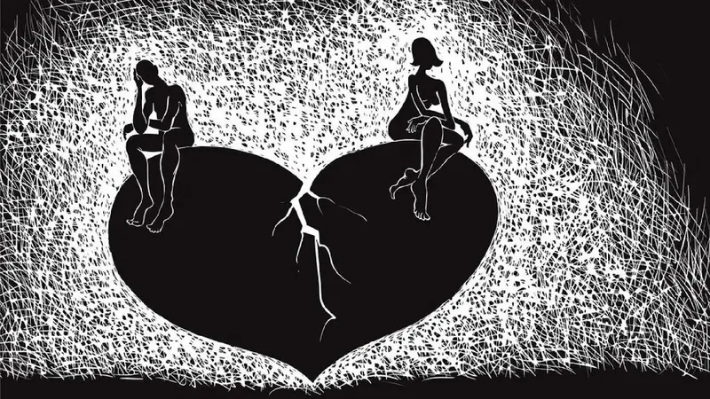 Hình avatar thất tình mang tâm trạng u sầu