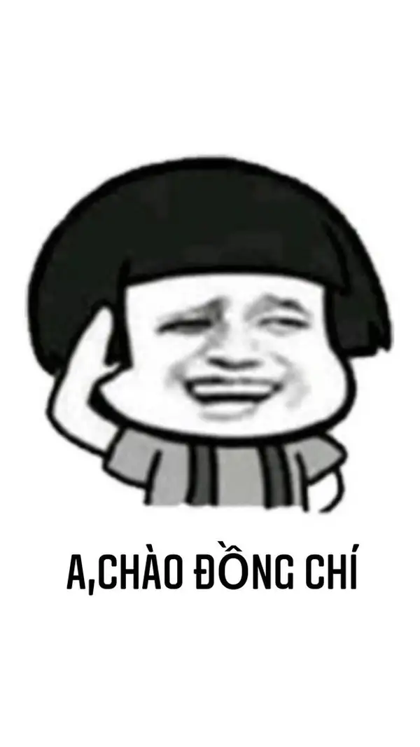 Meme chào cute sinh động phù hợp mọi độ tuổi