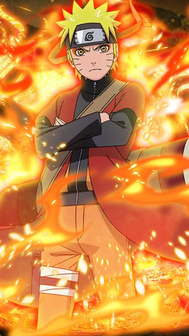 Naruto cửu vĩ hình tối thượng tràn đầy sức mạnh