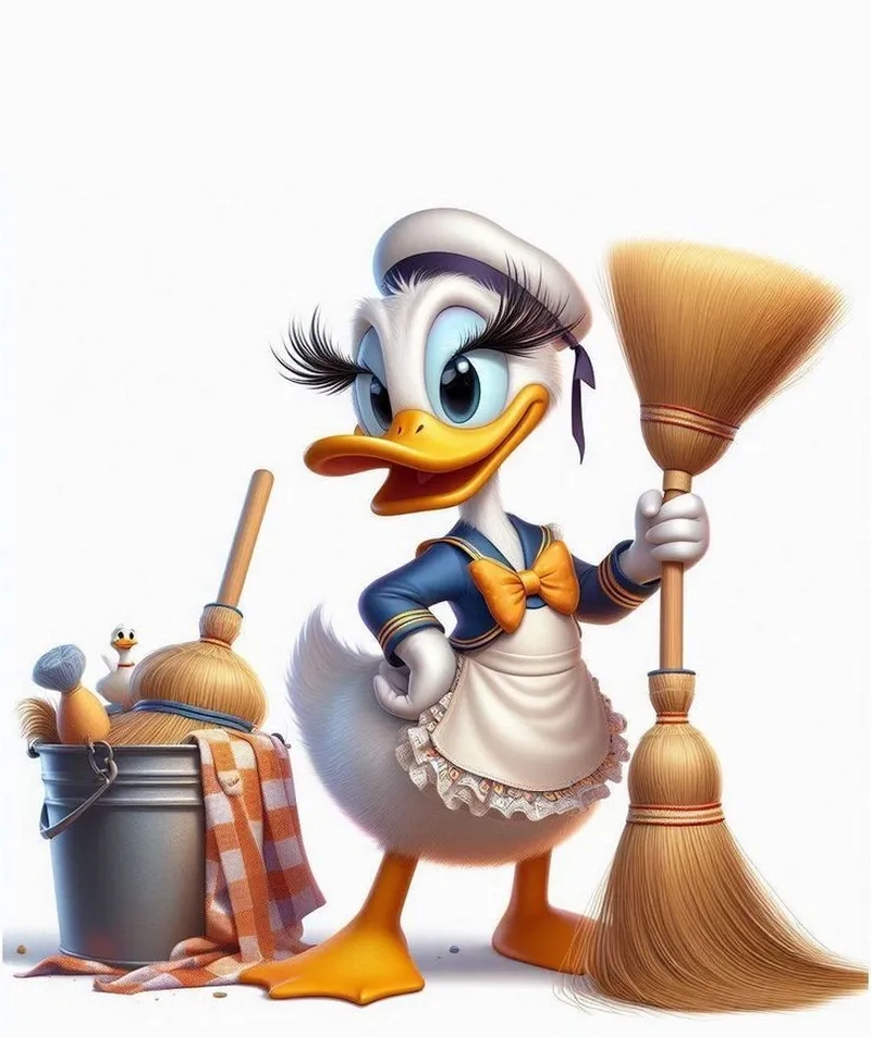 Donald vịt donald huyền thoại hoạt hình, biểu cảm siêu lầy.