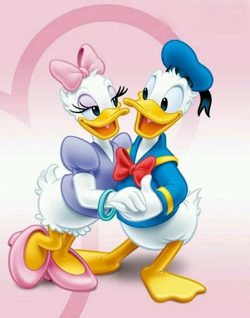 Vịt donald gái phong cách độc lạ khiến ai cũng bật cười.