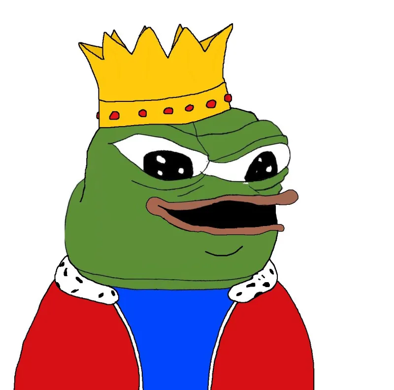 Ếch xanh meme gif chuyển động siêu ngầu.