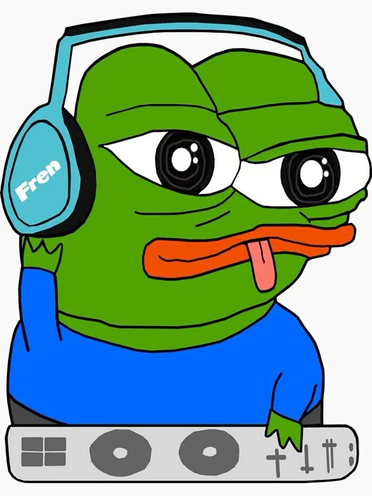 Hình ếch xanh meme hài hước, xem là cười ngay.